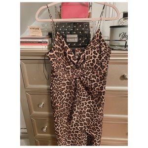ZARA| Cheetah Prints Jumpsuit